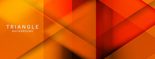 El fondo de diseño elegante con patrón triangular de color abstracto