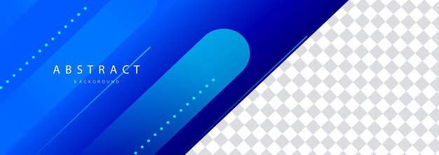 Fondo de diseño de folleto abstracto azul y blanco
