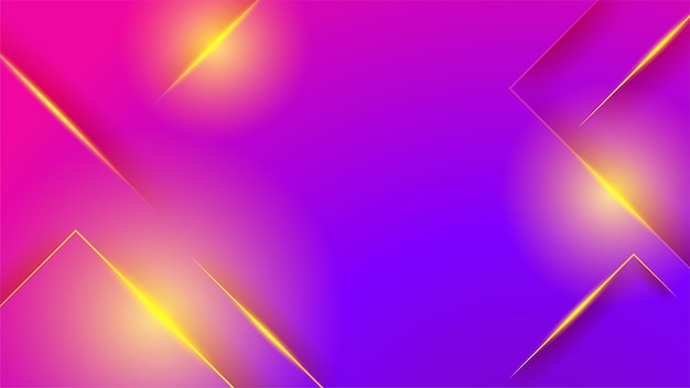 Fondo de diseño geométrico abstracto colorido amarillo púrpura de forma degradada