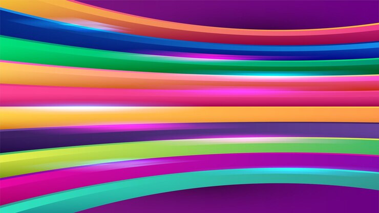 Vector fondo de diseño geométrico abstracto colorido de cable