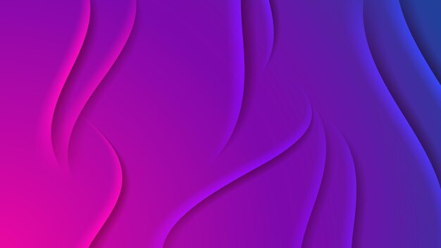 Fondo de diseño geométrico abstracto colorido púrpura de forma degradada