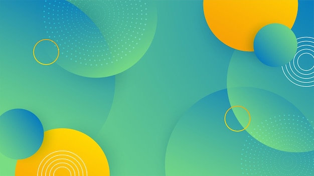 Fondo de diseño geométrico abstracto colorido rayas dinámicas amarillo naranja moderno para banner de folleto de presentación de tarjeta de visita y papel tapiz