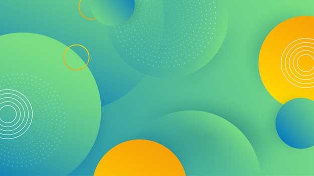Fondo de diseño geométrico abstracto colorido rayas dinámicas amarillo naranja moderno para banner de folleto de presentación de tarjeta de visita y papel tapiz