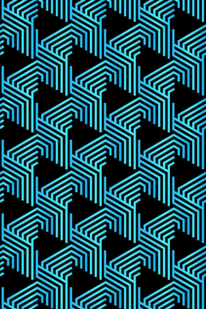 Fondo de diseño geométrico azul oscuro