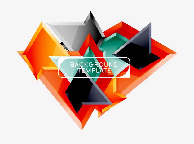 Fondo de diseño geométrico mínimo