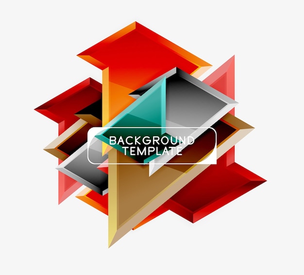 Fondo de diseño geométrico mínimo