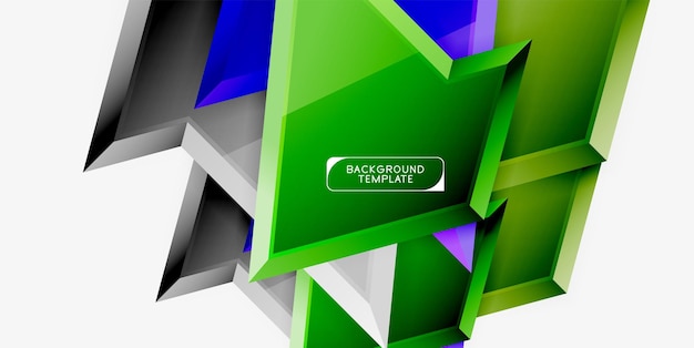 Fondo de diseño geométrico mínimo