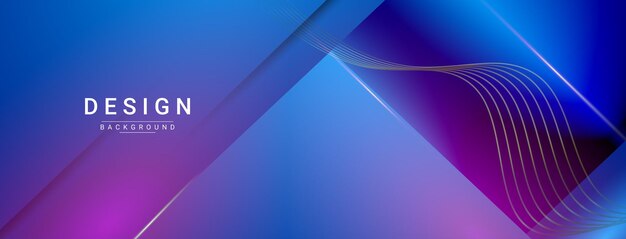 Fondo de diseño de ilustración de vector de imagen colorida geométrica abstracta