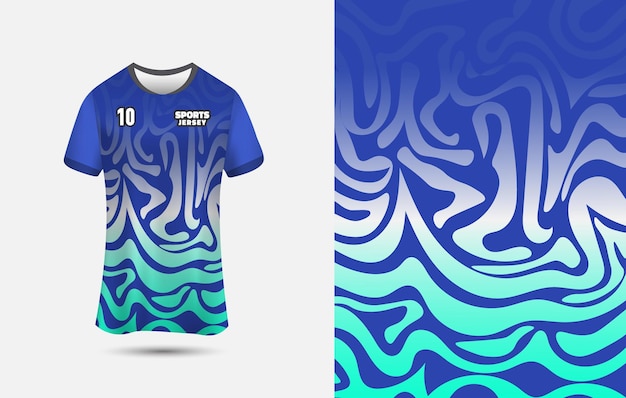 Fondo de diseño de jersey personalizable para impresión por sublimación