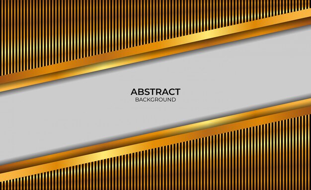 Fondo Diseño de lujo dorado y negro