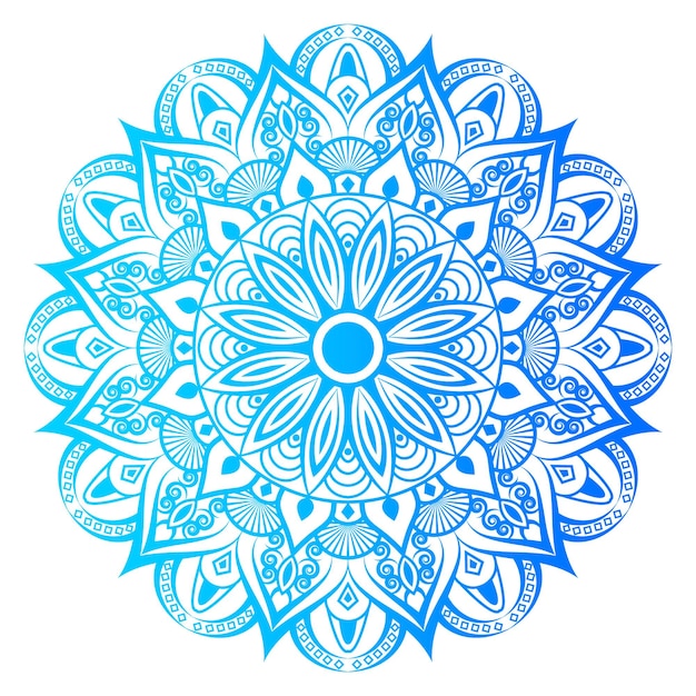 Fondo de diseño de mandala indio