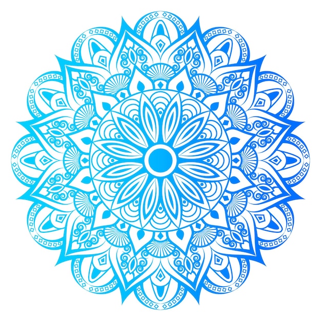 Fondo de diseño de mandala indio