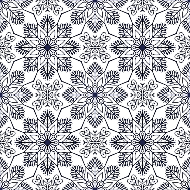 Vector fondo de diseño de mandala ornamental de lujo en color oro