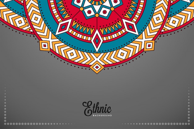 Fondo de diseño de mandala ornamental de lujo en vector de color oro