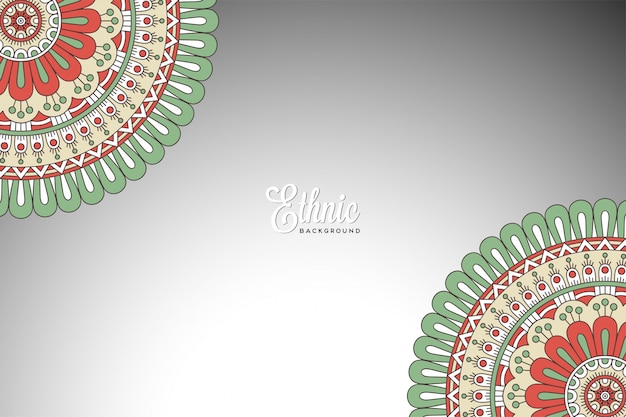 Fondo de diseño de mandala ornamental de lujo en vector de color oro
