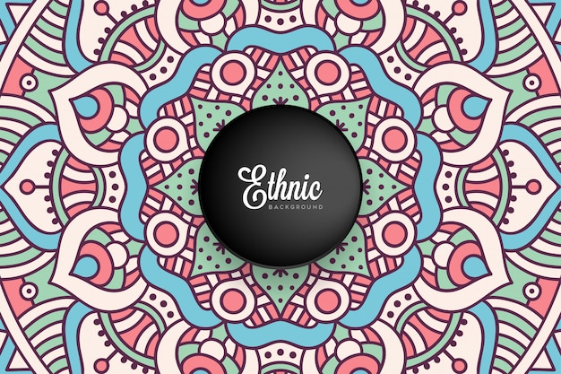 Fondo de diseño de mandala ornamental de lujo en vector de color oro