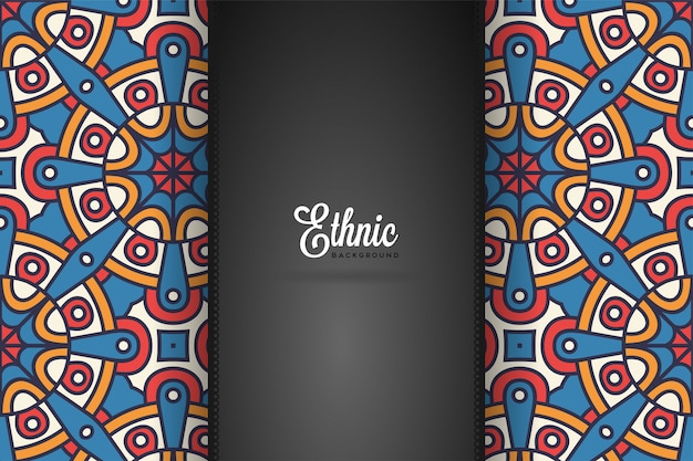 Fondo de diseño de mandala ornamental de lujo en vector de color oro