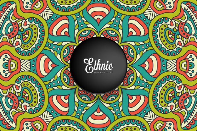 Fondo de diseño de mandala ornamental de lujo en vector de color oro