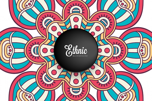 Fondo de diseño de mandala ornamental de lujo en vector de color oro