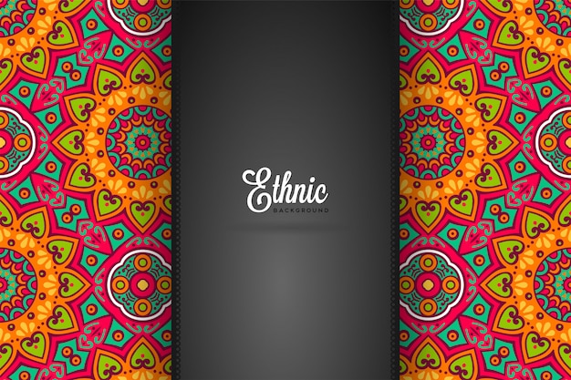 Fondo de diseño de mandala ornamental de lujo en vector de color oro