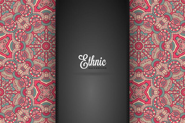 Fondo de diseño de mandala ornamental de lujo en vector de color oro