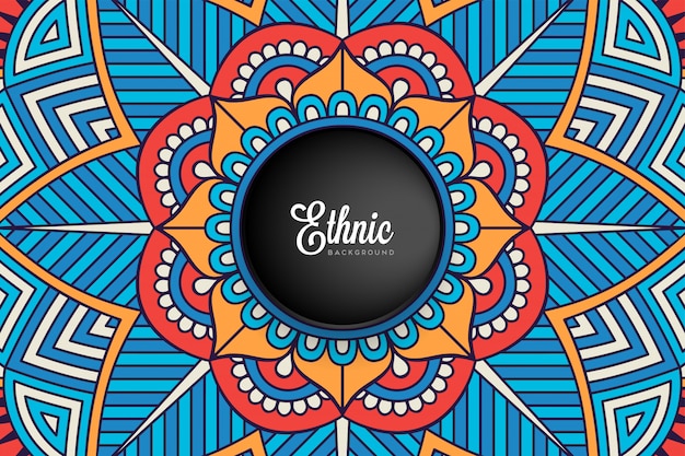 Fondo de diseño de mandala ornamental de lujo en vector de color oro