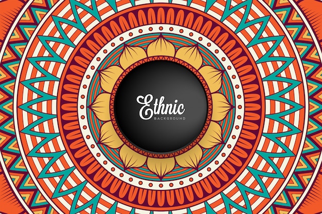Fondo de diseño de mandala ornamental de lujo en vector de color oro