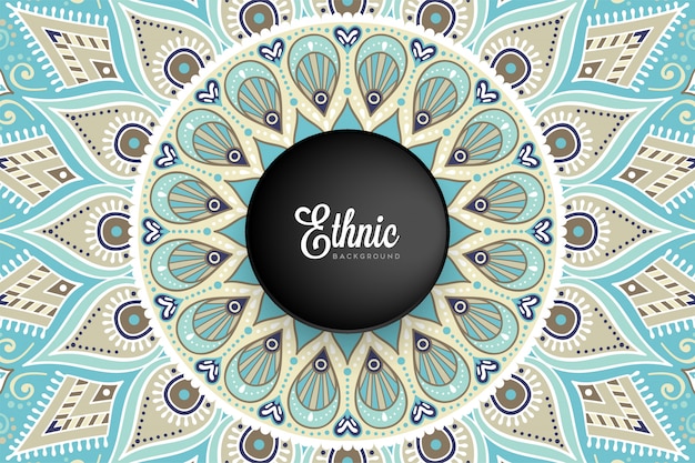 Fondo de diseño de mandala ornamental de lujo en vector de color oro