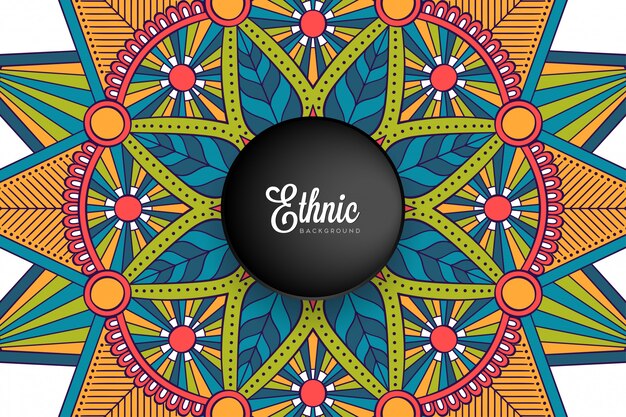 Fondo de diseño de mandala ornamental de lujo en vector de color oro