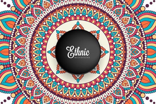 Fondo de diseño de mandala ornamental de lujo en vector de color oro