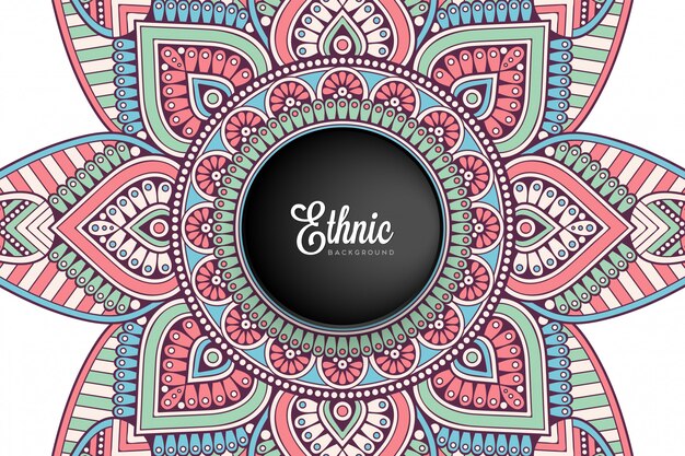 Fondo de diseño de mandala ornamental de lujo en vector de color oro