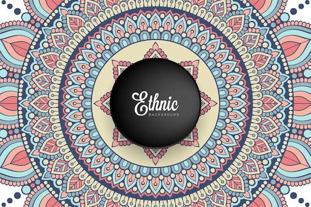 Fondo de diseño de mandala ornamental de lujo en vector de color oro