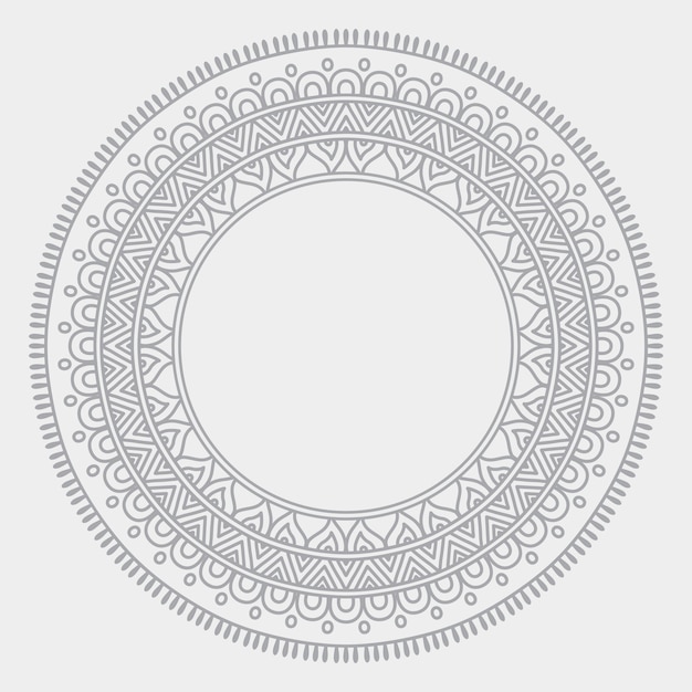 Fondo de diseño de mandala ornamental de lujo