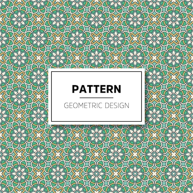Fondo de diseño de mandala ornamental de lujo