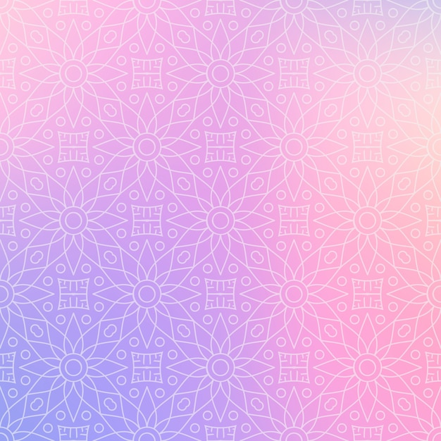 Fondo de diseño de mandala ornamental de lujo