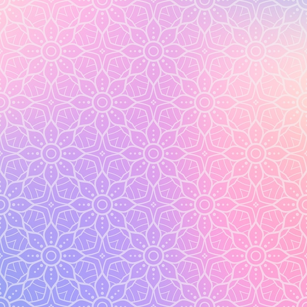 Fondo de diseño de mandala ornamental de lujo