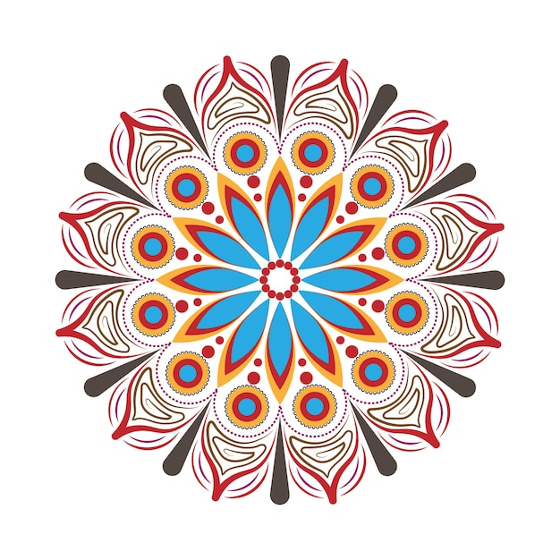 Fondo de diseño de mandala