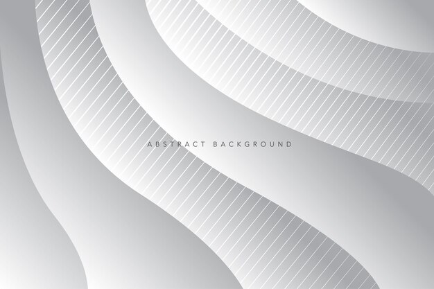 Fondo de diseño moderno de color blanco y gris abstracto con forma geométrica
