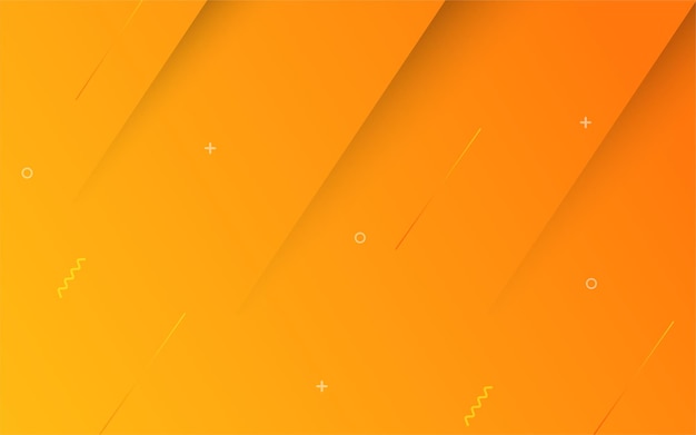 Fondo de diseño moderno naranja degradado abstracto