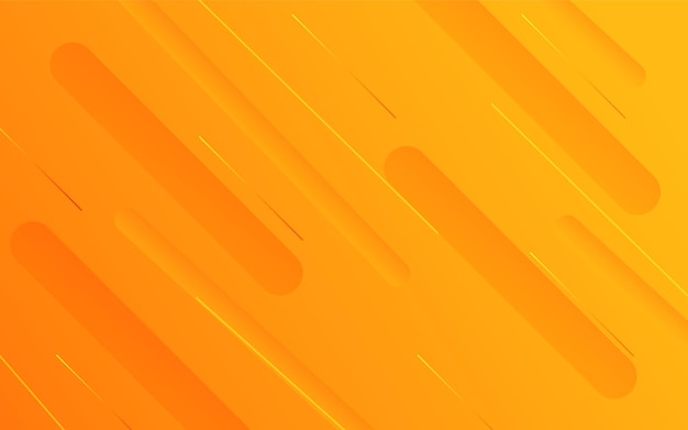 Vector fondo de diseño moderno naranja degradado abstracto