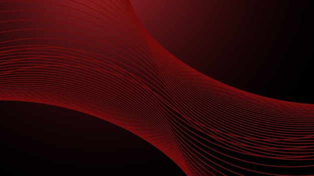 fondo diseño negro línea fondo rojo gráfico moderno ilustración abstracta vector pat