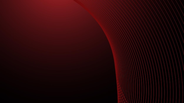 fondo diseño negro línea fondo rojo gráfico moderno ilustración abstracta vector pat