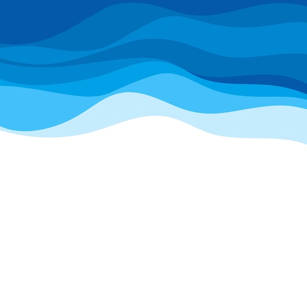 Fondo de diseño de onda de agua abstracta