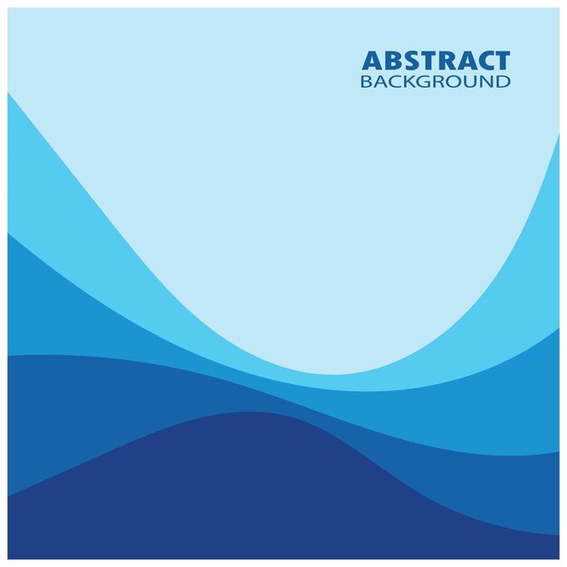 Fondo de diseño de onda de agua abstracta