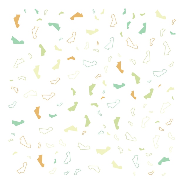 Fondo de diseño de patrón sin costuras suave geométrico con color pastel