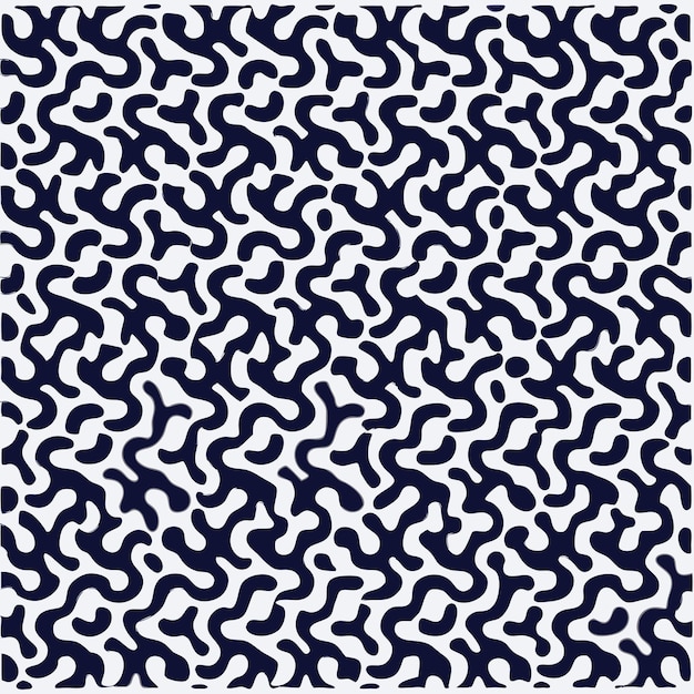 Fondo de diseño de patrón de estilo orgánico