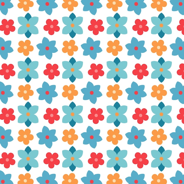 Fondo de diseño de patrón floral transparente