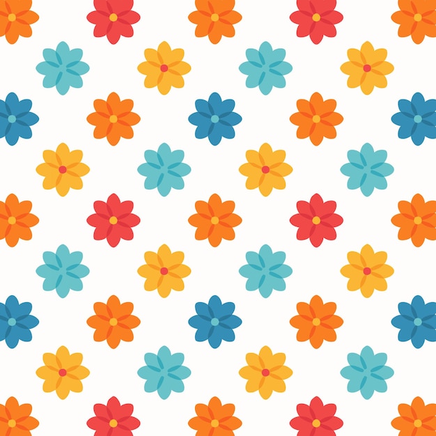 Fondo de diseño de patrón floral transparente