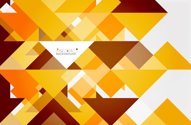 Fondo de diseño de patrón de triángulo Vector plantilla de presentación de negocios o tecnología folleto o patrón de volante o banner web geométrico