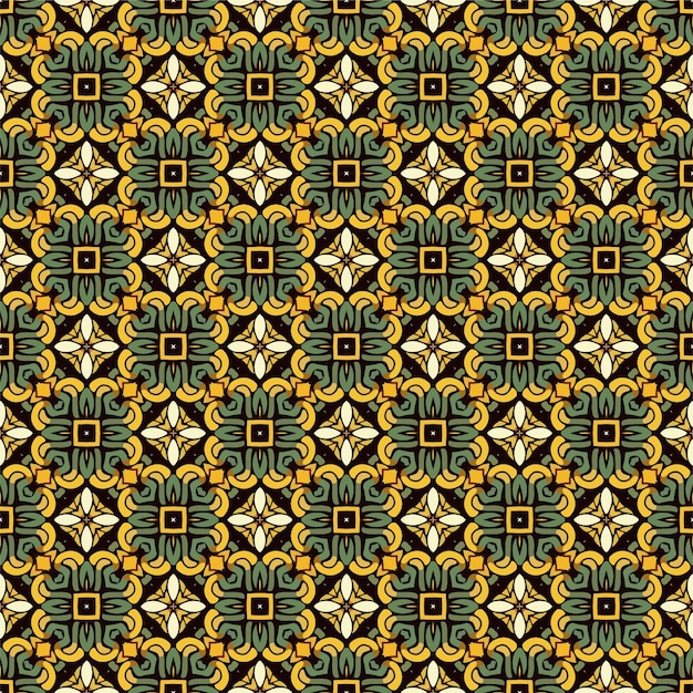 Fondo de diseño de patrones sin costuras de azulejos minimalistas